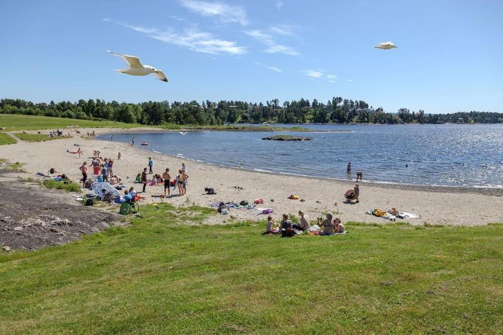 Scandpoint Apartment Fornebu Near Sea Front With Outdoor Walk! Stabekk Zewnętrze zdjęcie
